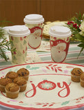 Vintage Santa To-Go-Cups (x8)
