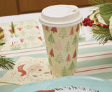 Vintage Santa To-Go-Cups (x8)