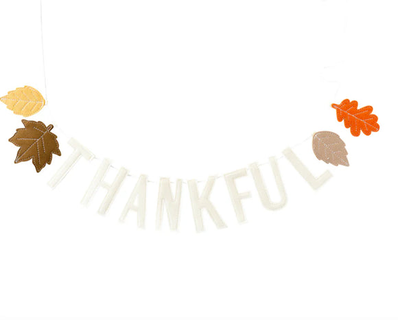 Harvest Thankful Felt Banner