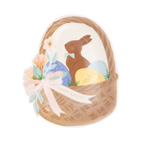 Easter Basket Shaped Plates (x8)