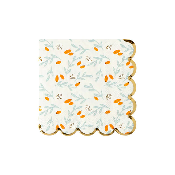 Fall Stems Pattern Napkins (x18)