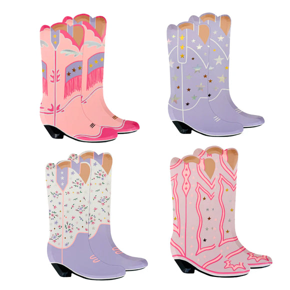 Cowgirl Boot Plates (x8)