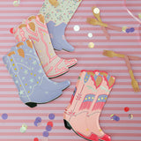 Cowgirl Boot Plates (x8)