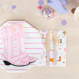 Cowgirl Boot Napkins (x8)