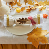 Maple Leaf Shaped Napkins (x16)