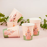 Princess Castle Cups (x8)