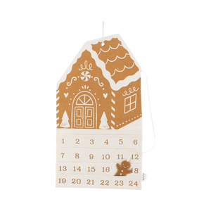 Gingerbread House Countdown Advent Calendar