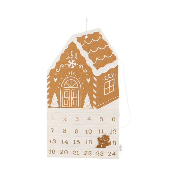 Gingerbread House Countdown Advent Calendar