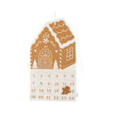 Gingerbread House Countdown Advent Calendar