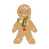 Gingerbread People Napkins (x16)