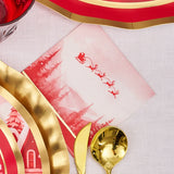 Christmas Village Paper Cocktail Napkins (x20)