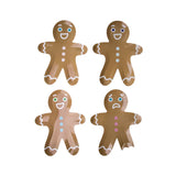 Gingerbread Men Plates (x8)