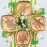 Gingerbread Men Plates (x8)