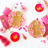 Gingerbread Men Plates (x8)