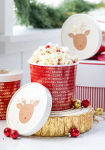 Rudolph Treat Cups with Lids (x6)