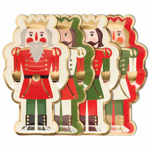 Nutcracker Soldier Plates 4 Designs (x8)