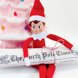 North Pole Times Holiday Gift Wrap + Activity