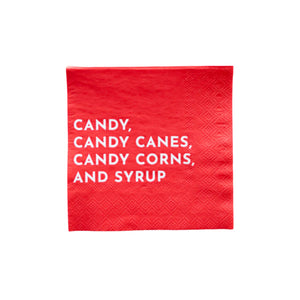 Elf Candy Christmas Napkins (x24)