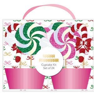 Candy Swirl Cupcake Kit (x24)