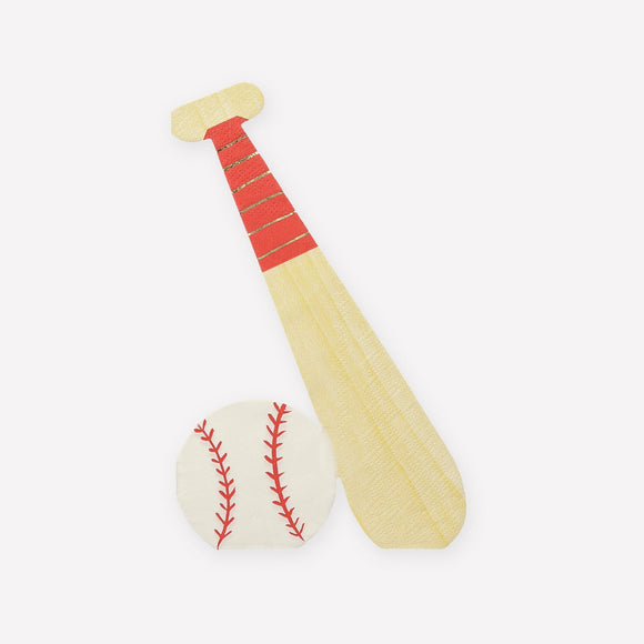 Baseball Napkins (x16)