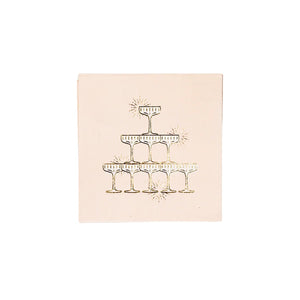 Champagne Tower Napkins (x20)