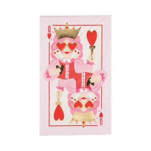 Queen of Hearts Dinner Napkins (x18)