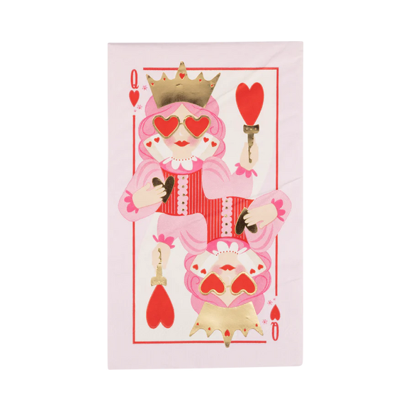 Queen of Hearts Dinner Napkins (x18)