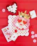 Queen of Hearts Dinner Napkins (x18)