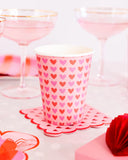 Hearts Party Cups (x8)