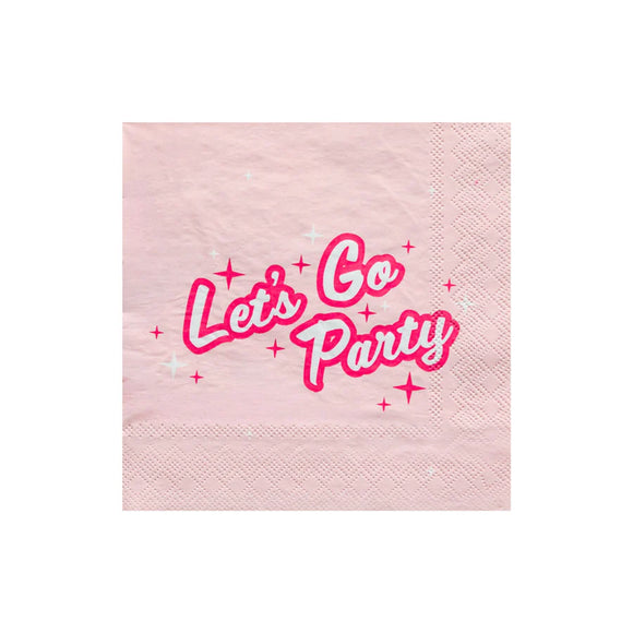 Let's Go Party LG Napkins (x20)