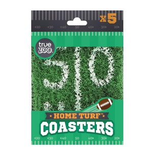 Real Astro Turf Grass Coasters (Set of 5)