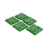 Real Astro Turf Grass Coasters (Set of 5)