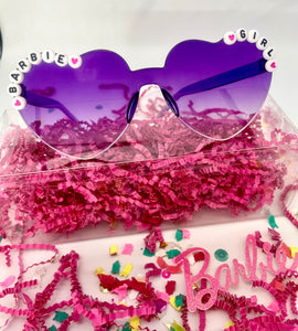 "Barbie Girl" Heart Sunglasses