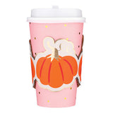 Whimsical Pumpkin To-Go Cups (x8)
