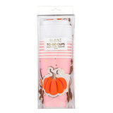 Whimsical Pumpkin To-Go Cups (x8)