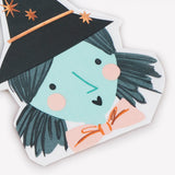Witch Shaped Napkins (x16)