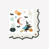 Ornate Edge Halloween Large Napkins (x 16)