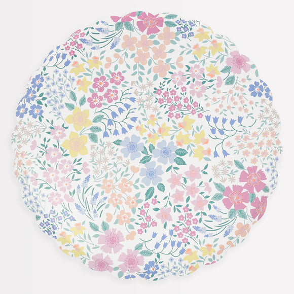 Cottage Garden Dinner Plates (x8)