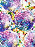 Disco Ball Glitter Garland (7ft)