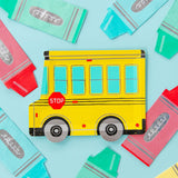 Yellow School Bus Plates (x8)