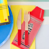 Colorful Crayon Napkins (x16)