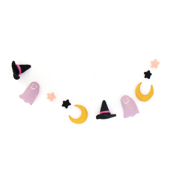 Witchy Vibes Felt garland