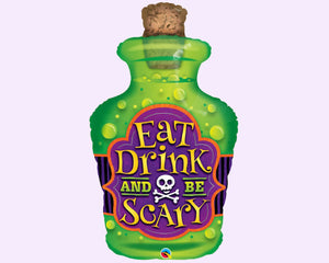 Eat Drink And Be Scary Jumbo 40" Foil Balloon