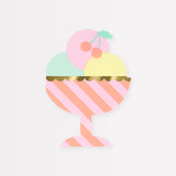 Ice Cream Sundae Napkins (x16)