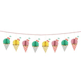 Honeycomb Ice Cream Garland