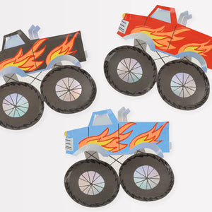 Monster Truck Plates (x8)