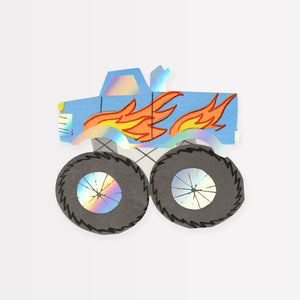 Monster Truck Napkins (x16)