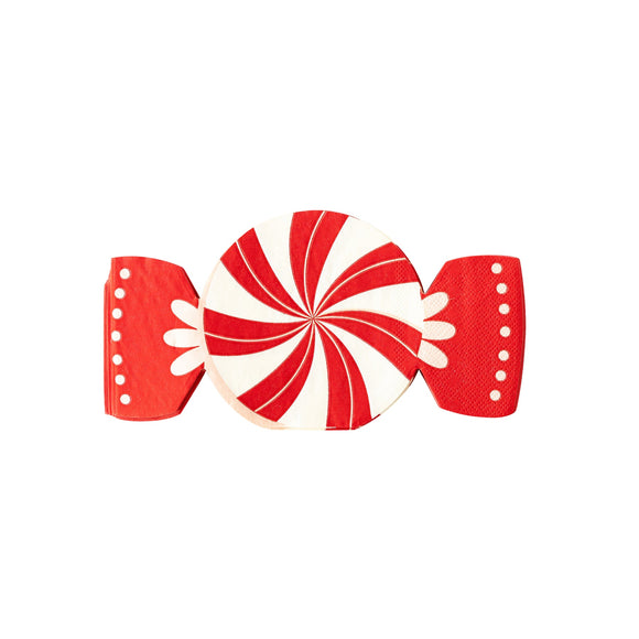 Peppermint Candy Napkins (x24)