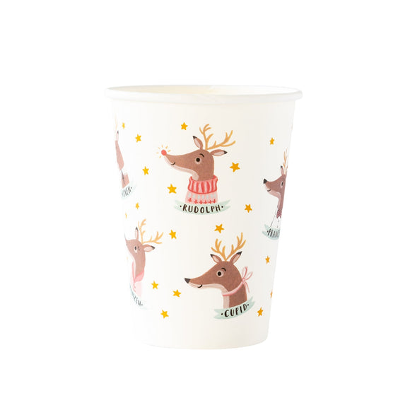 Reindeer Allstar Cups (x8)
