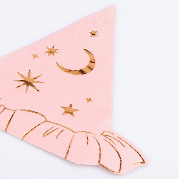 Good Witch Hat Napkins (x16)